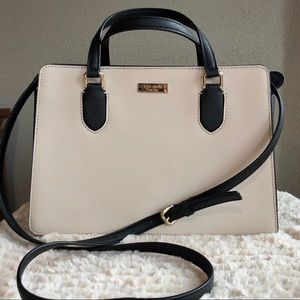 Kate Spade Greer Satchel Vellum & Black